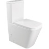 Напольный унитаз-компакт безободковый TERMINUS ВАТИКАН 610х365 белый 12F61x36W